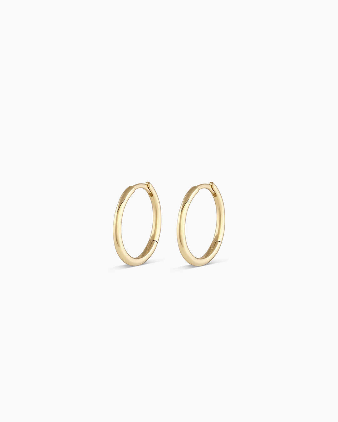 14k Gold Classic Huggies