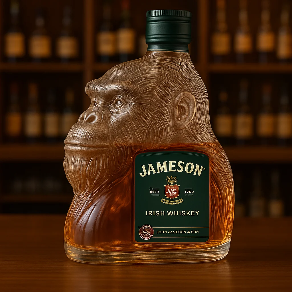 Bigfoot Whiskey Bottle