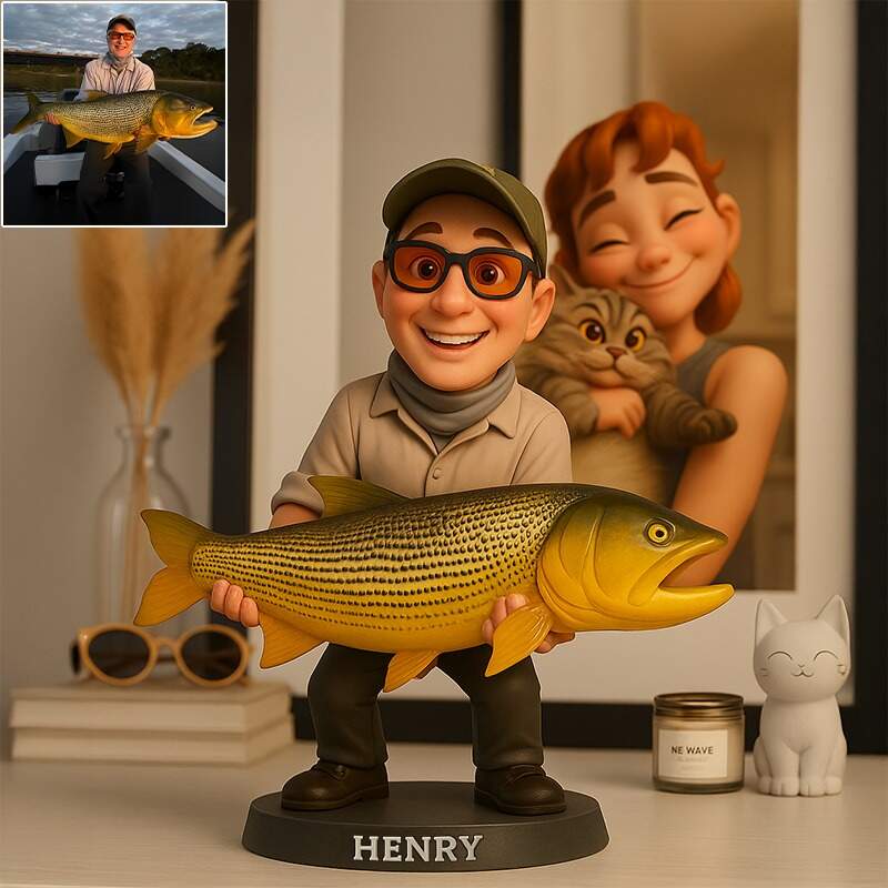The Big Catch– Custom Fishing Figurines
