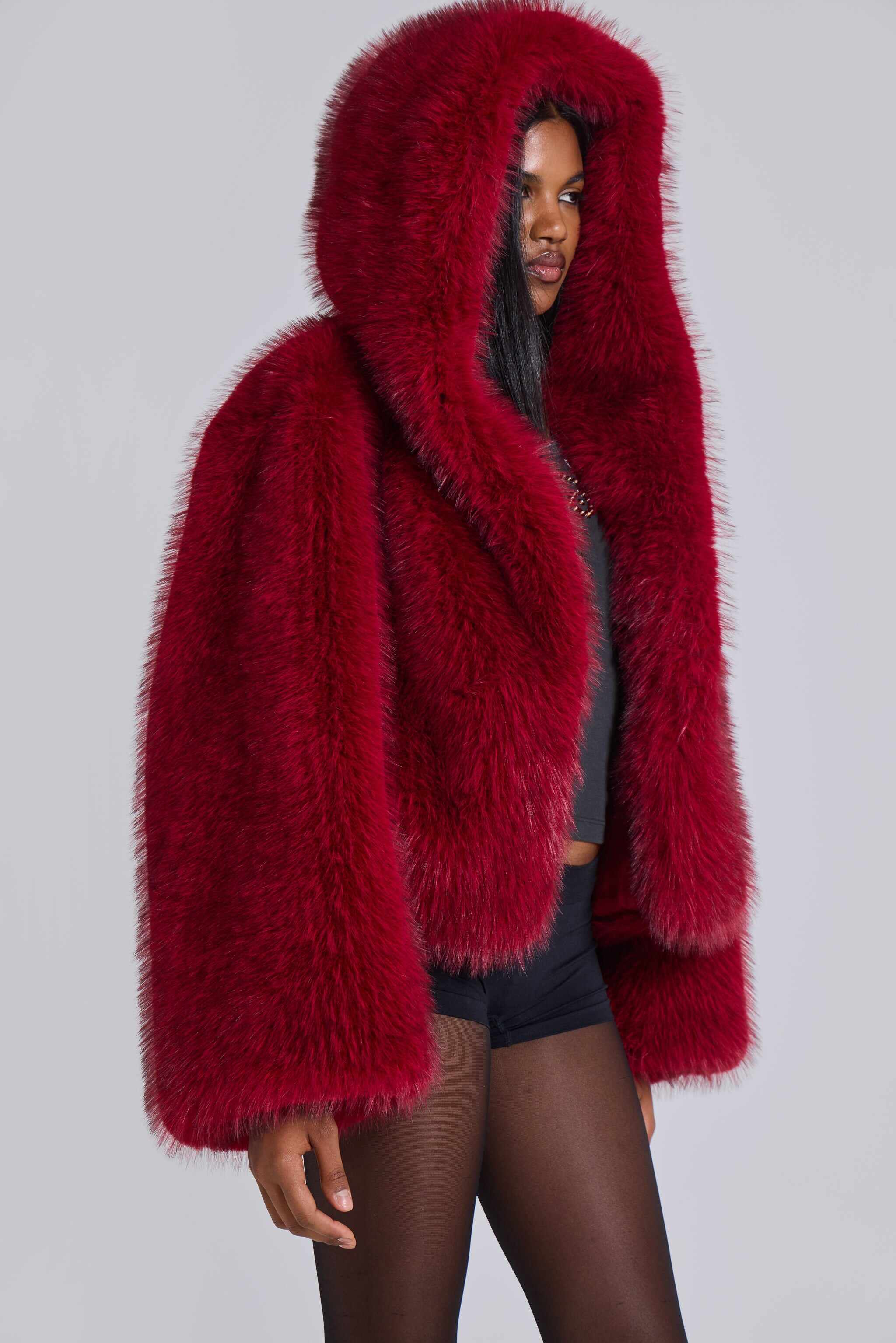 Mara Oversized Faux Fur Coat