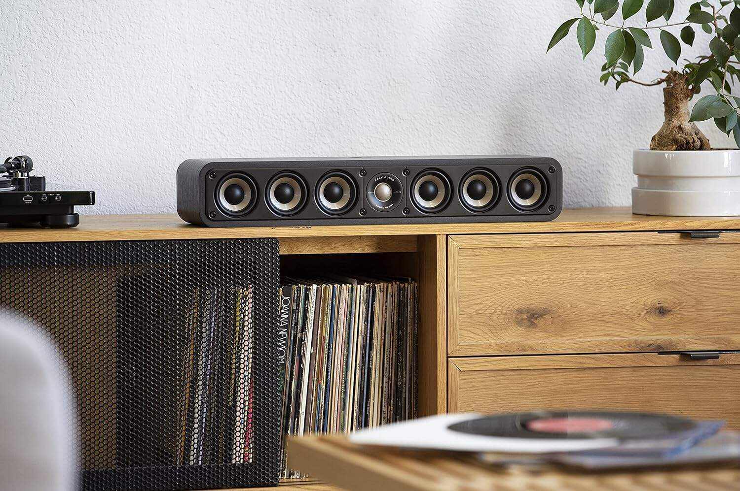 Polk Audio Signature Elite ES20 Bookshelf Speaker - Hi-Res Audio Certified,Dolby Atmos & DTS:X Compatible, 1