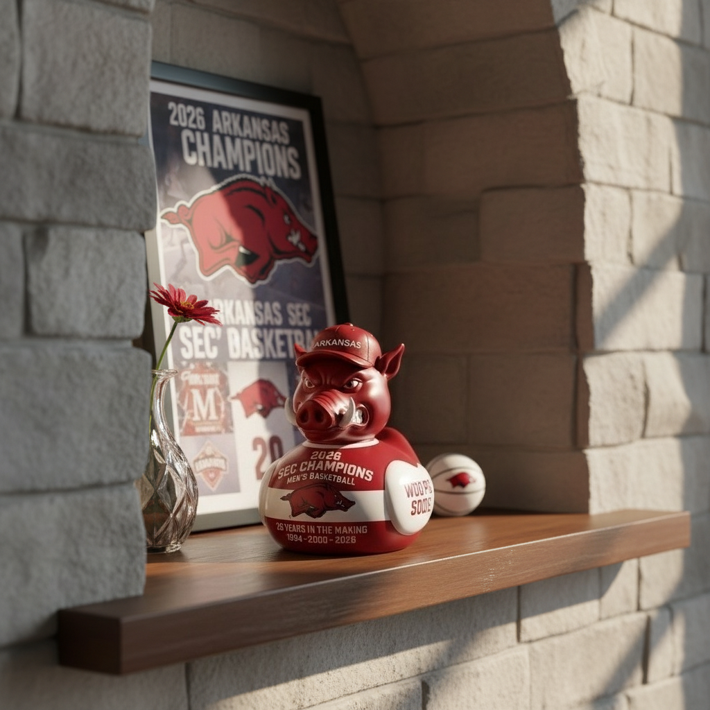 26 UA Razorback Men's Basketball SEC Champions Commemorative Figurine