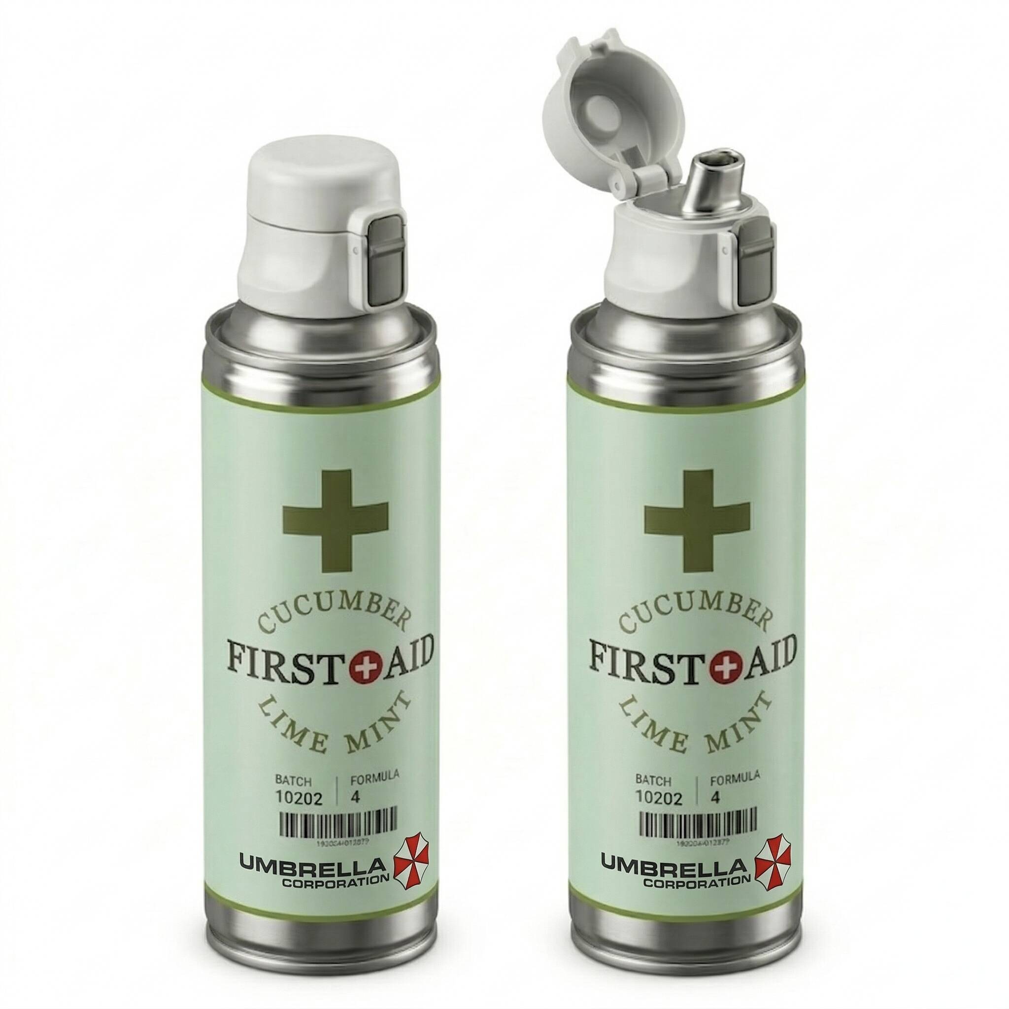 Resident Evil Umbrella First Aid Collectible Edition Bottle