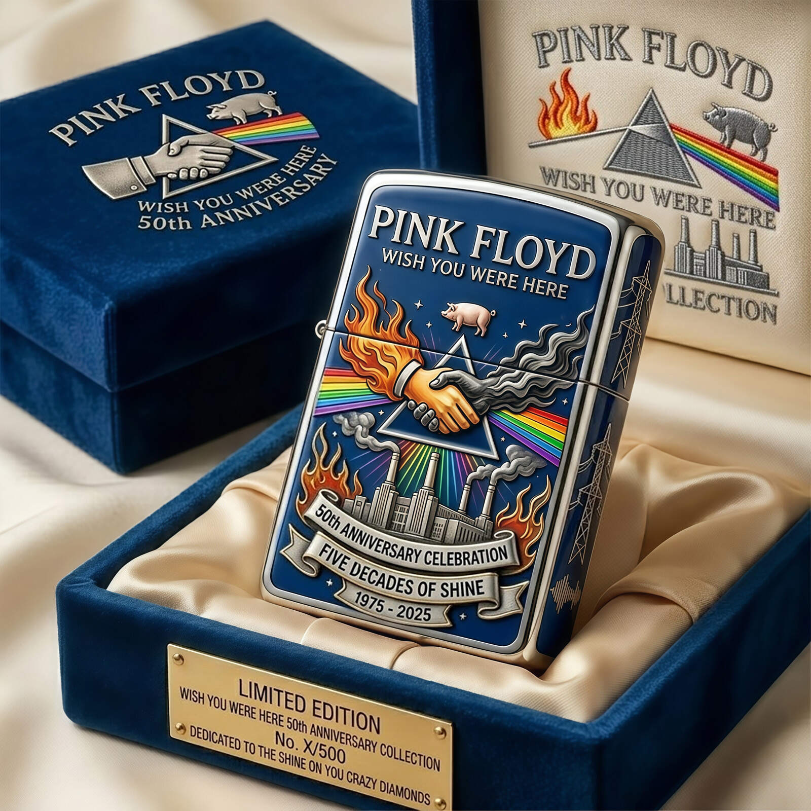 🎸 Pink Floyd 50th Anniversary: “May You Be Here” — The Flame of Legacy Lighter 🔥