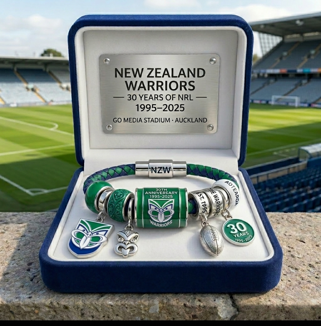 New Zealand Warriors 30th Anniversary Collector Bracelet