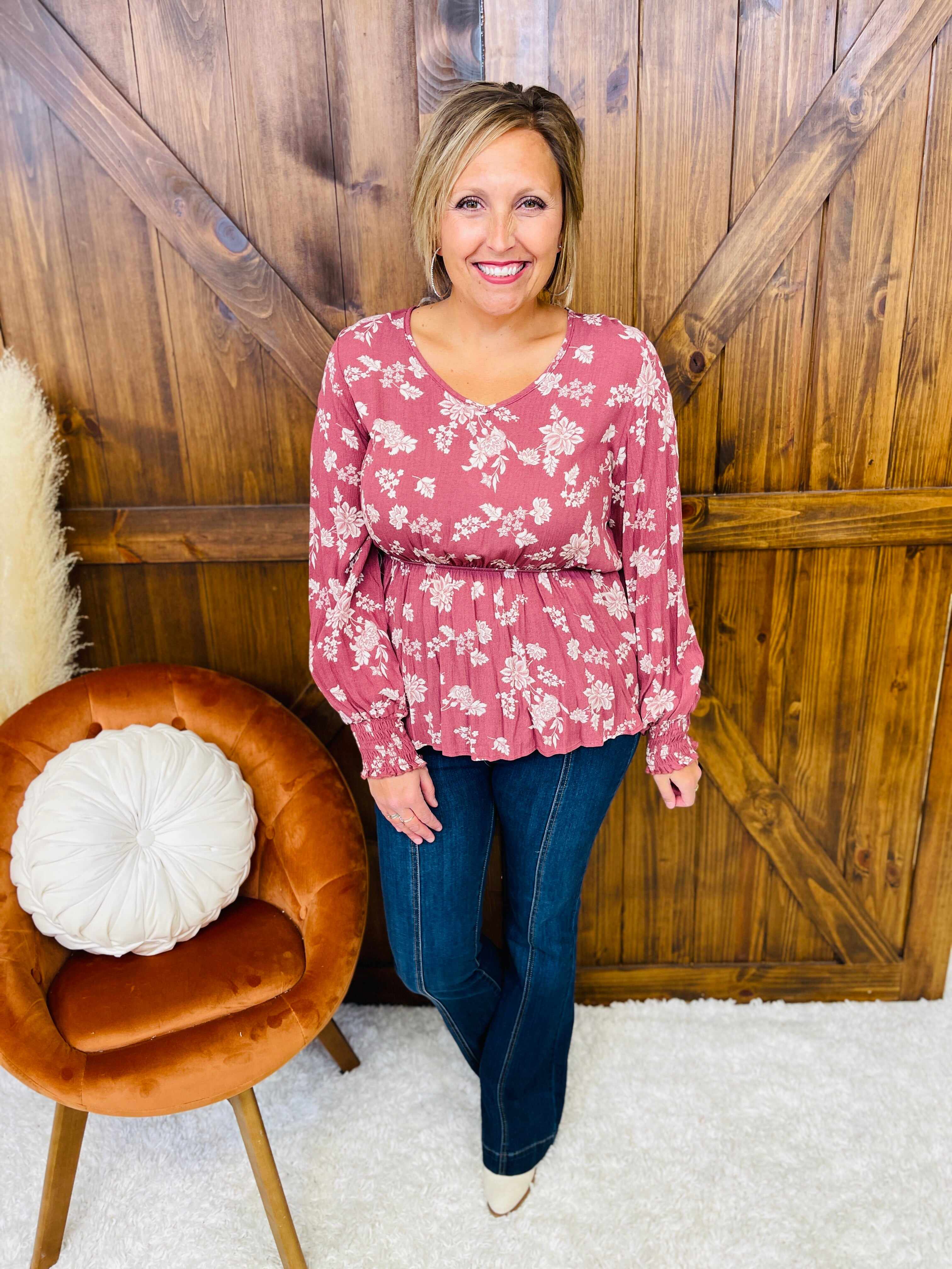 Plus/Reg The Fabulous Front Yoke Flare Jeans
