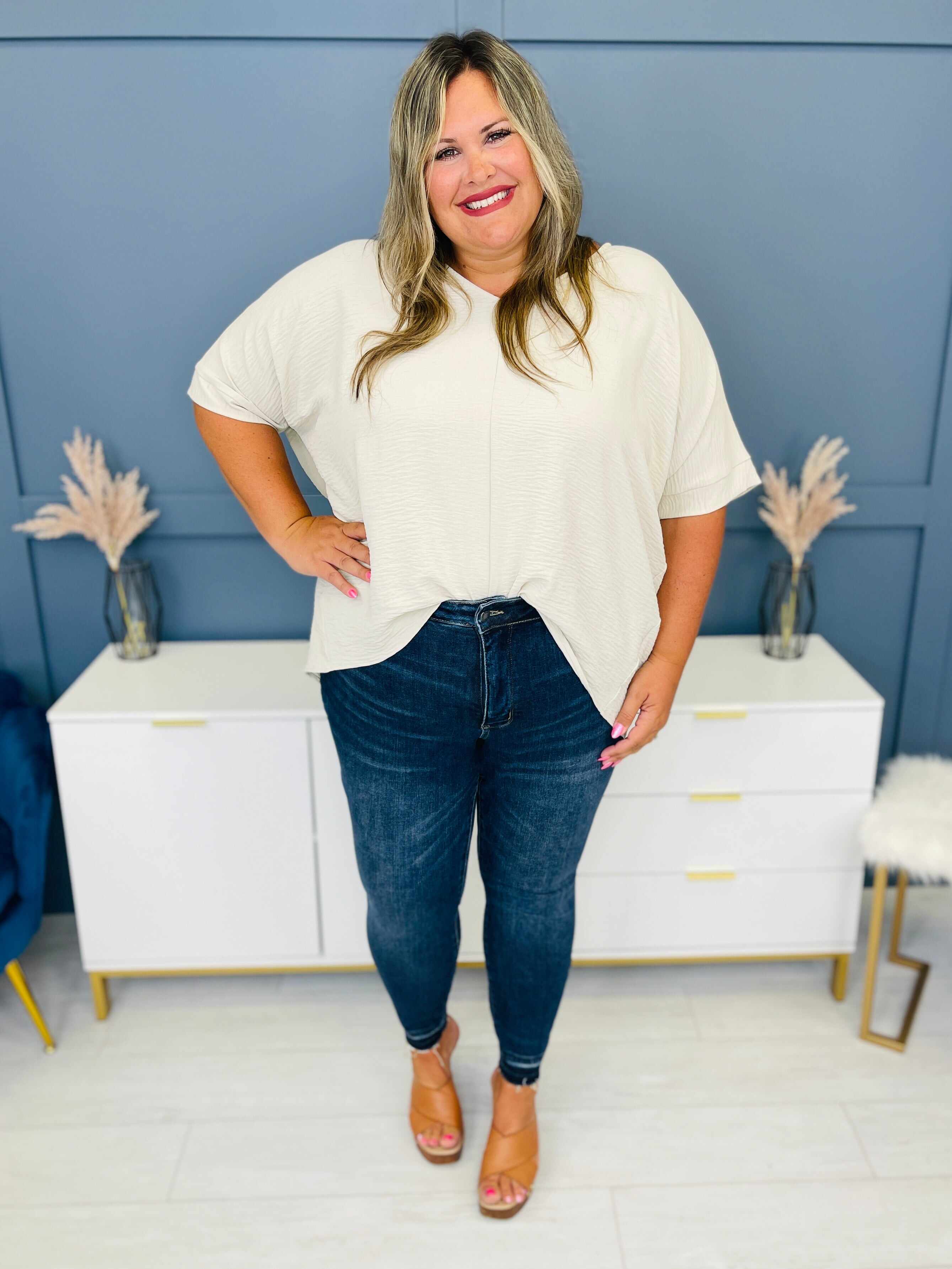 MARKDOWNS! PLUS/REG Who's In Control Tummy Control Skinny Jeans Restock!