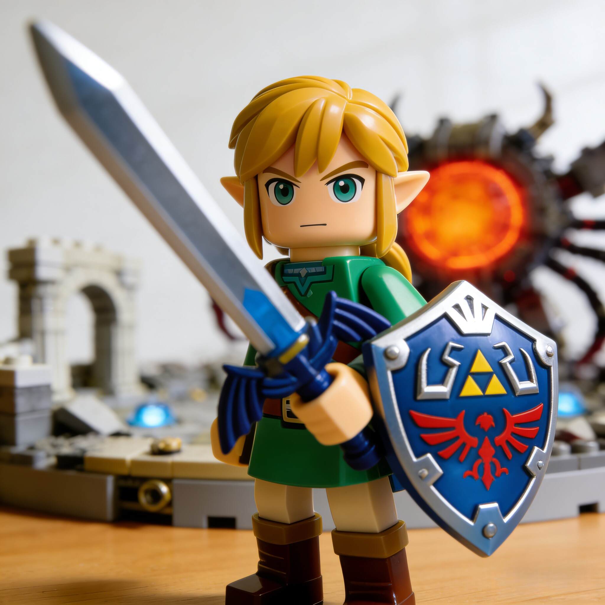 ⚔️ Fantasy Final Battle Building Block Diorama Set