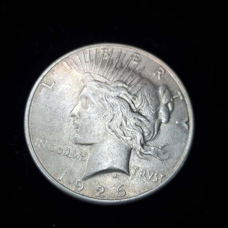 1926 S  Peace Dollar - XF+ / AU -  Reg 69  Key Date lot#  800