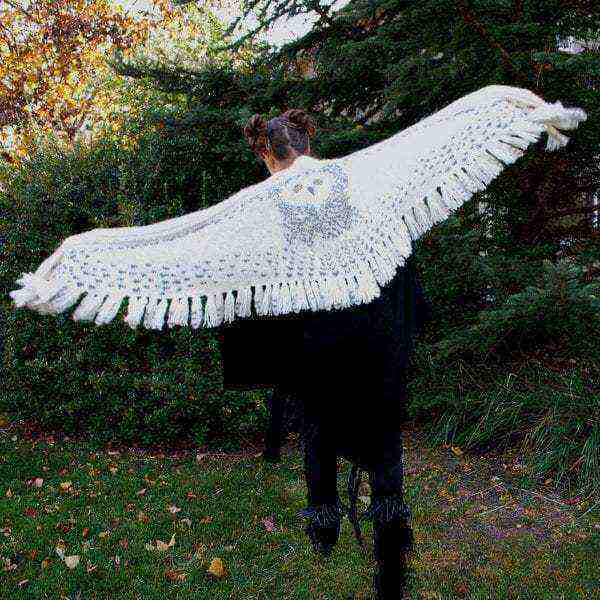 NEW ! RETRO OWL SCARF