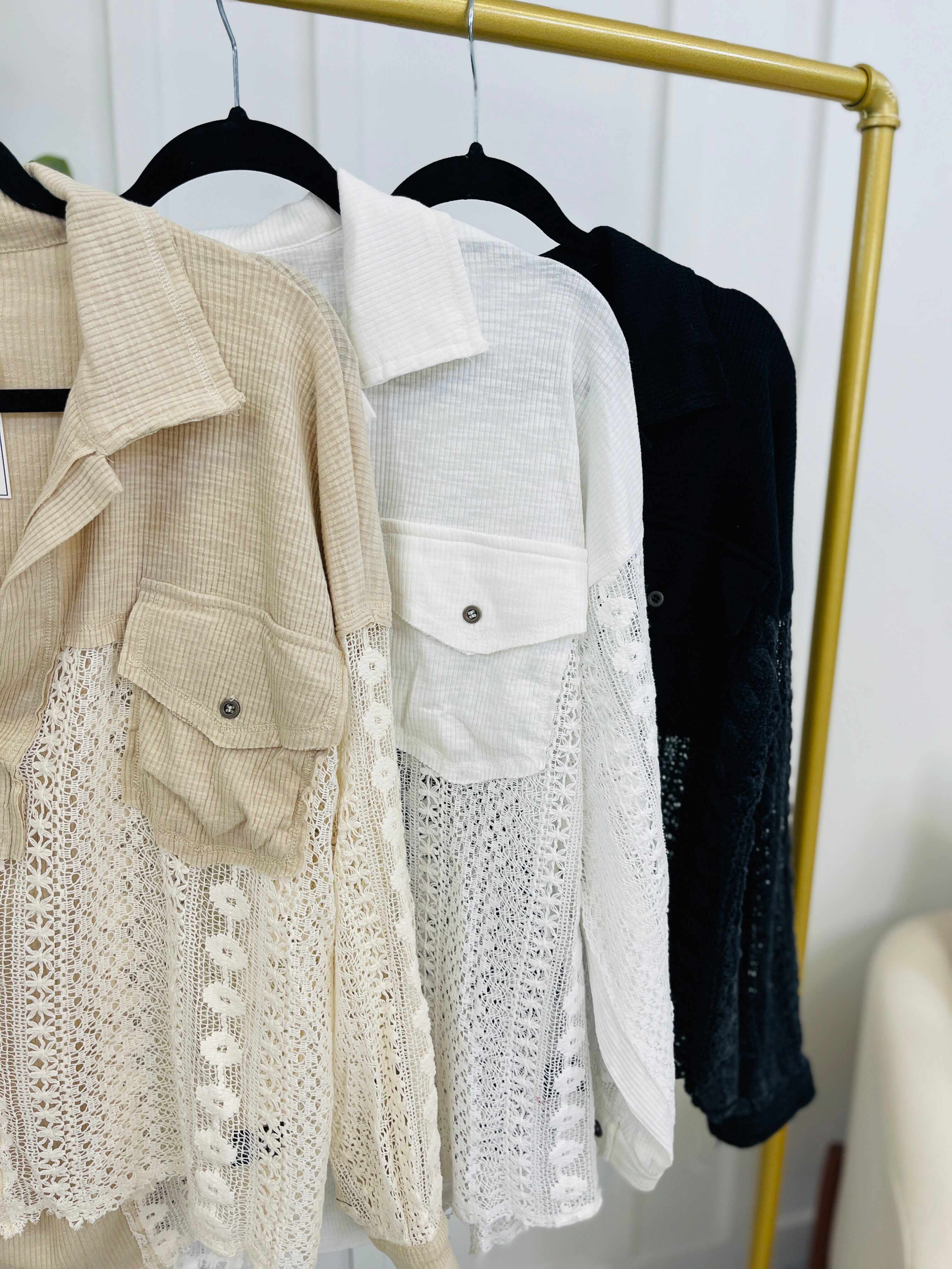 Enchanting Rhythms Top- Multiple Colors!