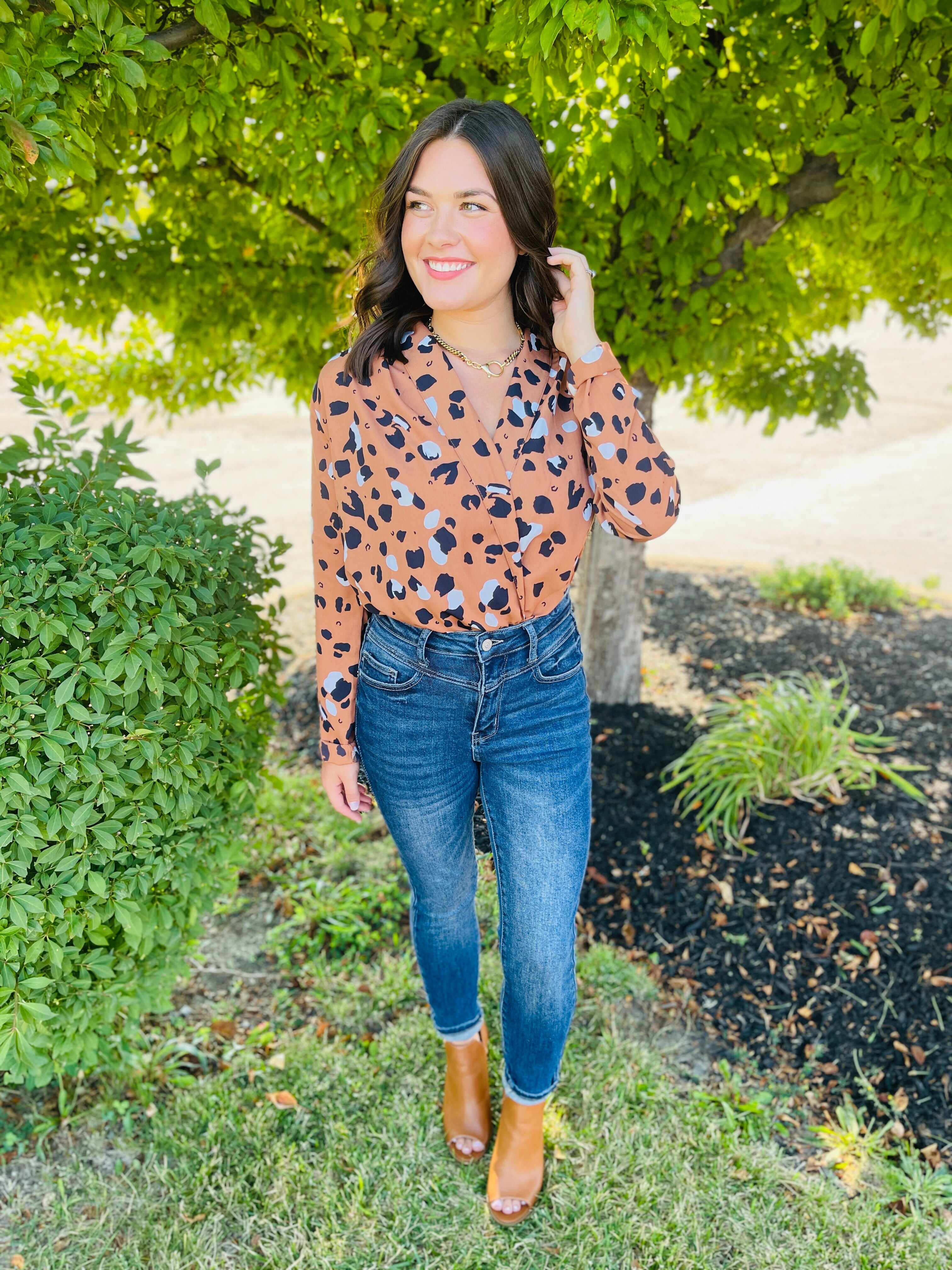 Plus/Reg Fall For You Front Yoke Skinny Jeans