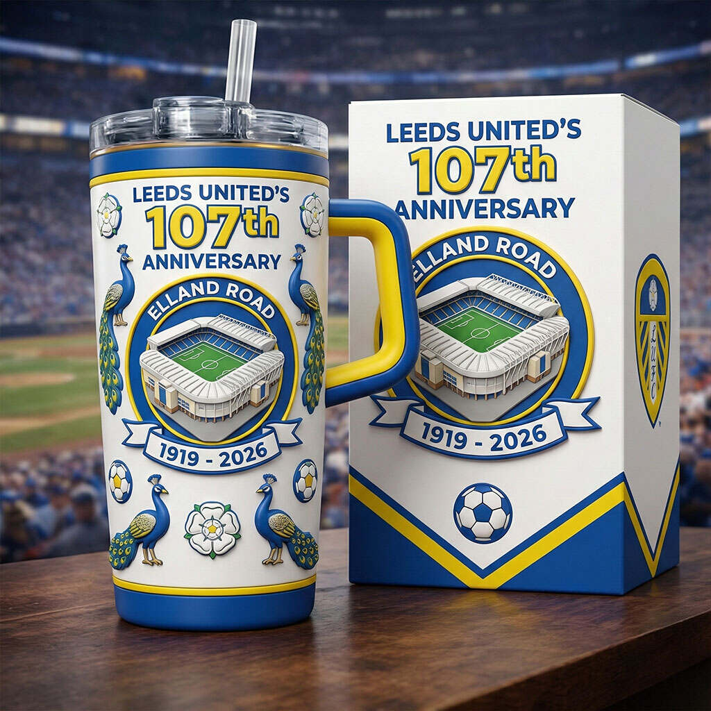 Leeds United’s 107th Anniversary EDITION Tumbler