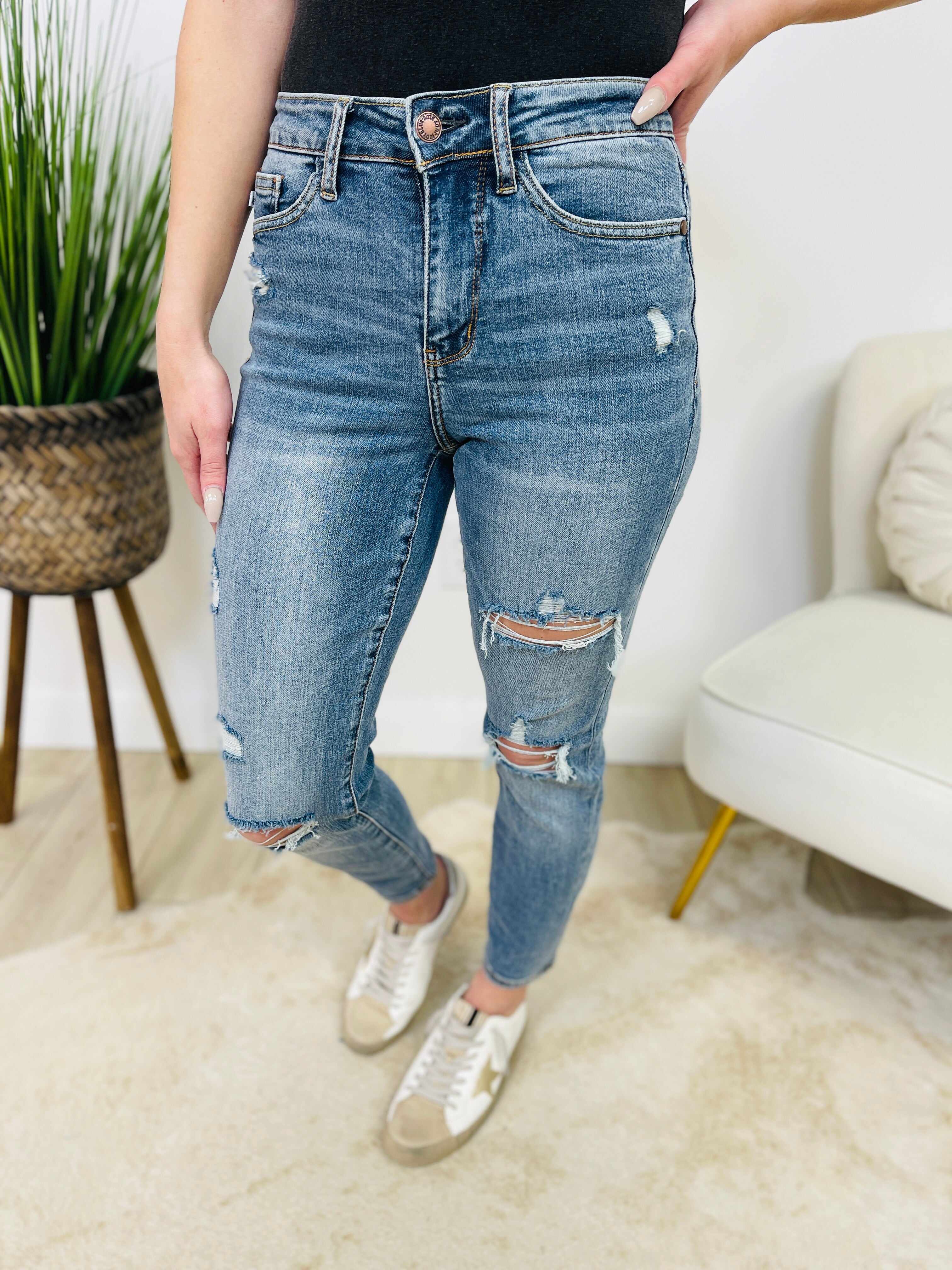 Plus/Reg Call Me Slim Fit Jeans