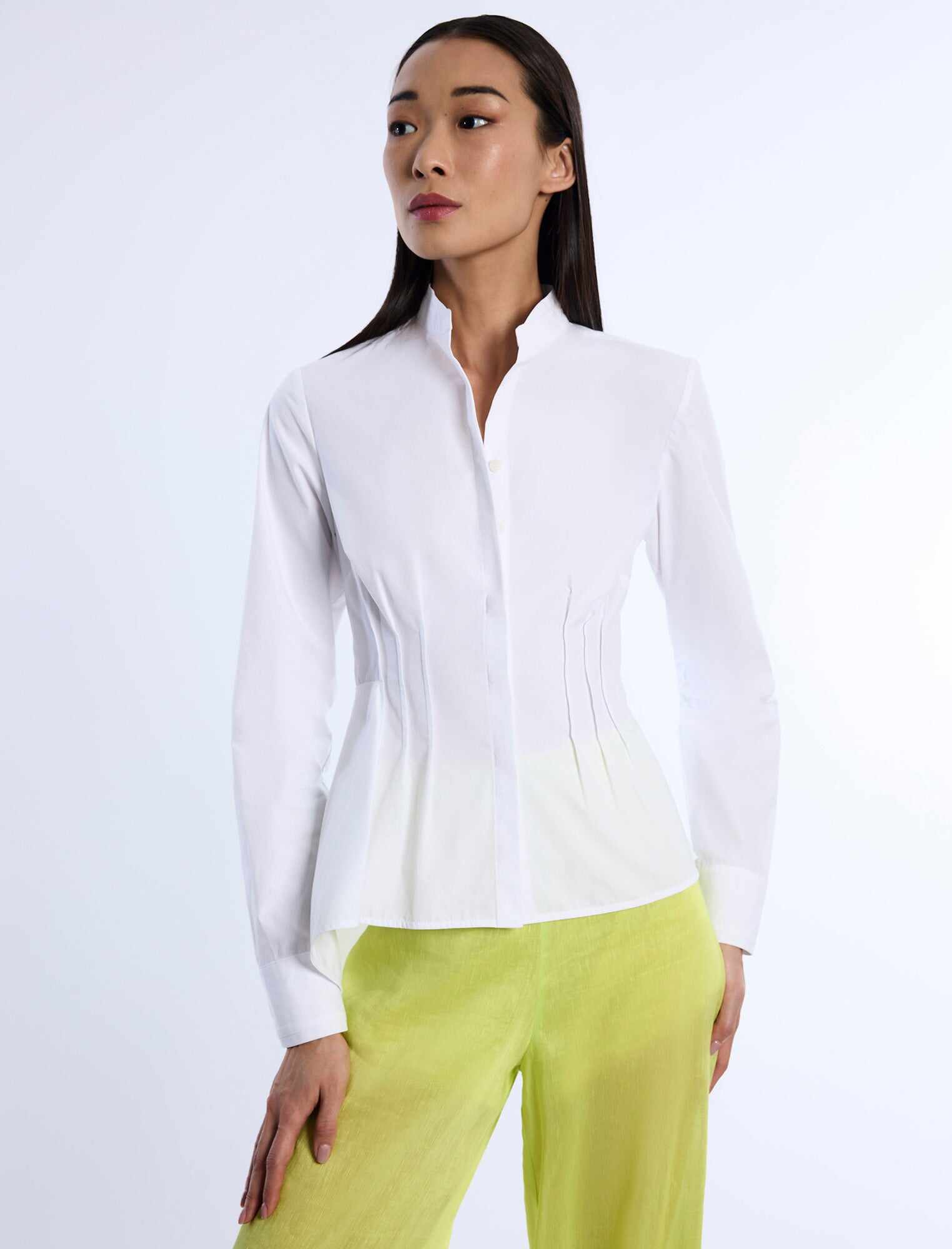 Asymmetrical Hem Shirt