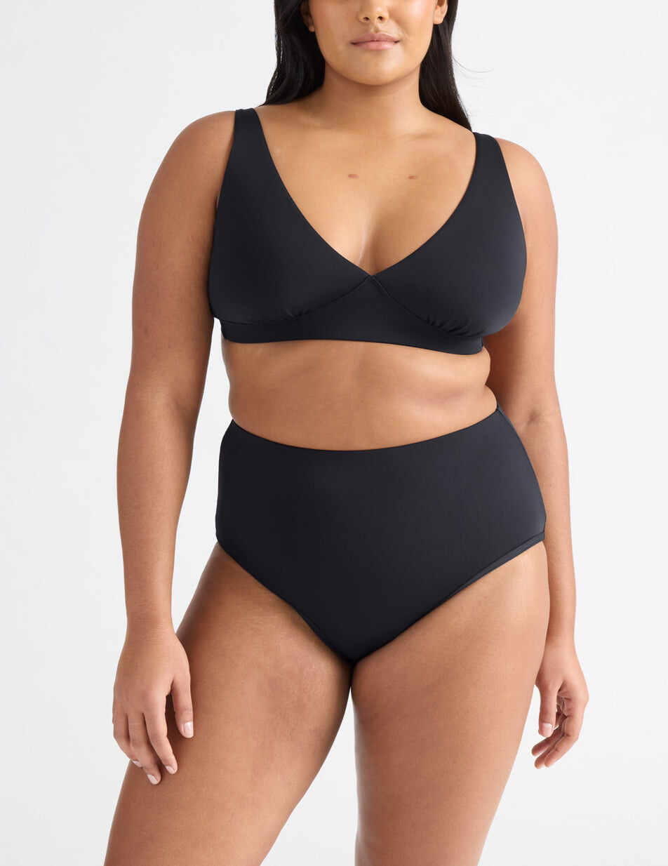 Leakproof High Rise Swim Bottom