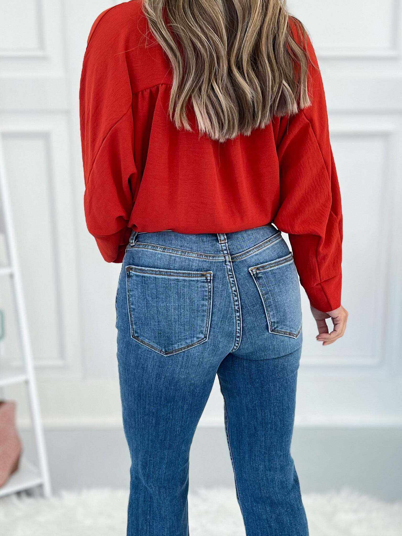 Christmas Classic Flare Jeans- Final Sale