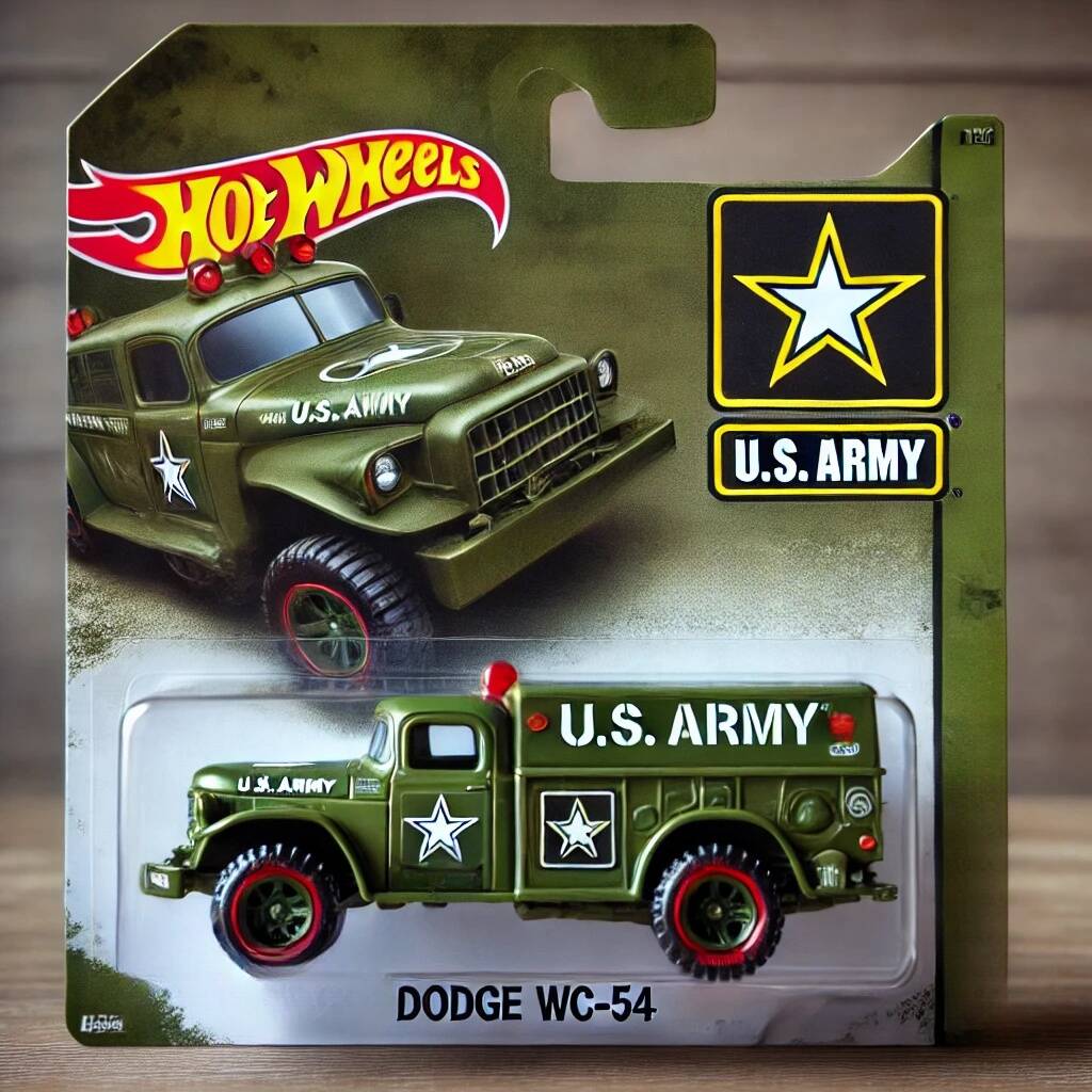 🪖🏎️U.S. Army Hot Wheels