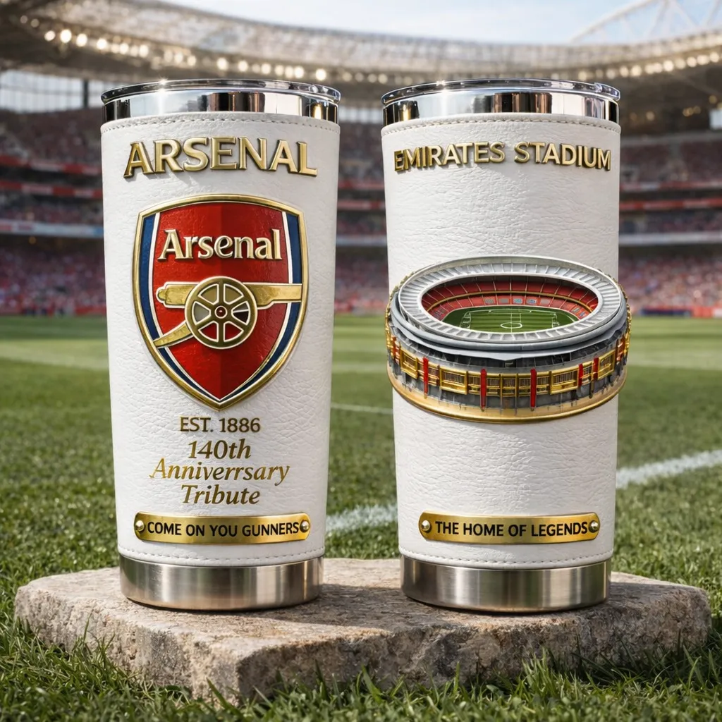 🏆 2026 Football | Football Club Anniversary Premium Tribute Tumbler ⚽