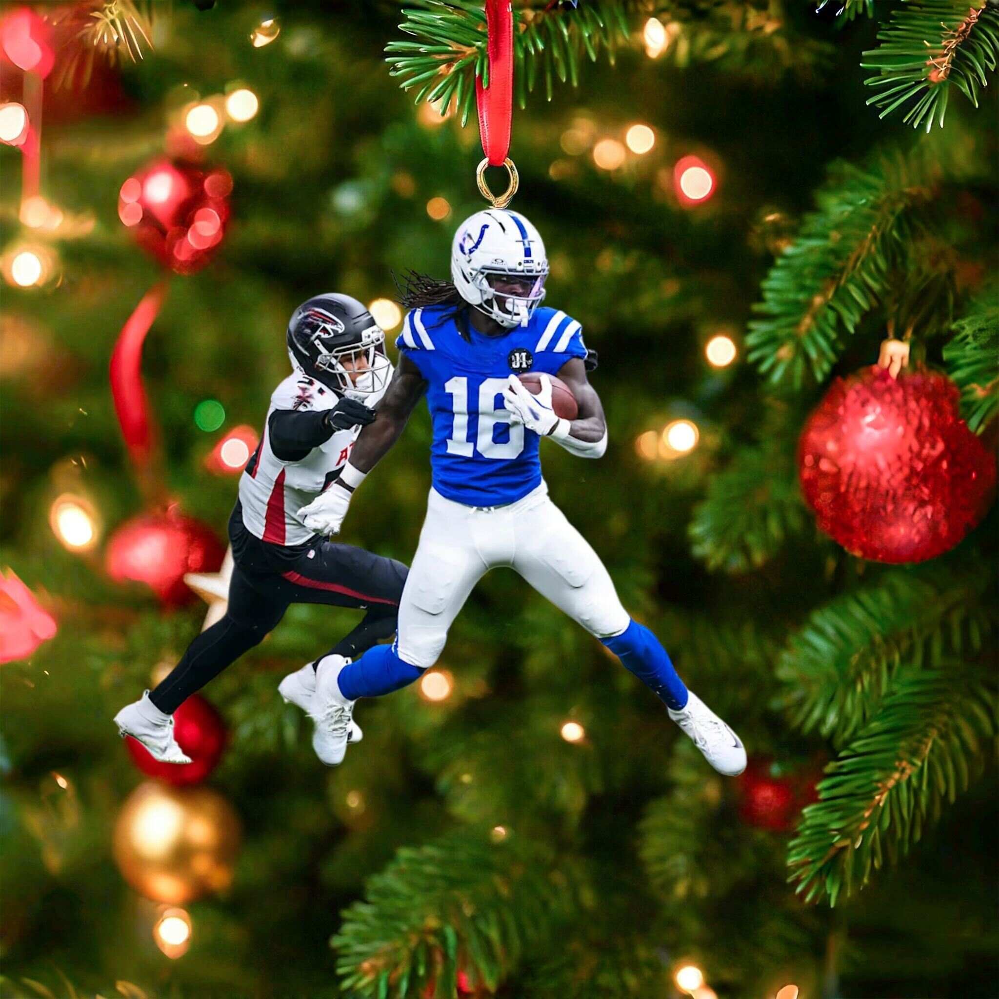 Colts Christmas Ornament