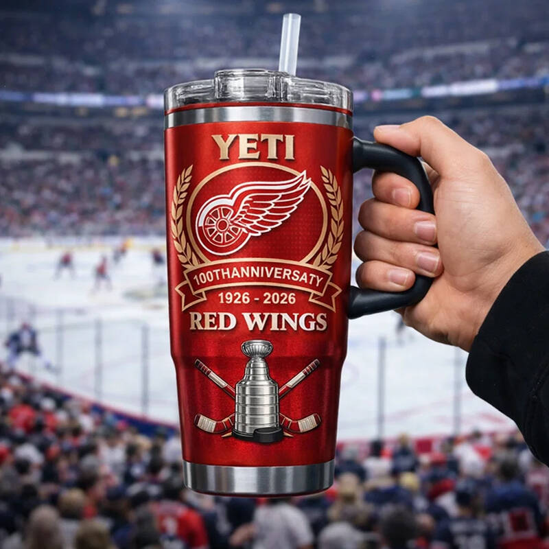 Red Wings 100th Anniversary Stanley YETI Tumbler
