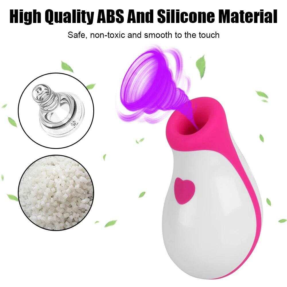 Discreet Clit Sucker Vibrator: 8 Modes Oral & Clit Stimulator