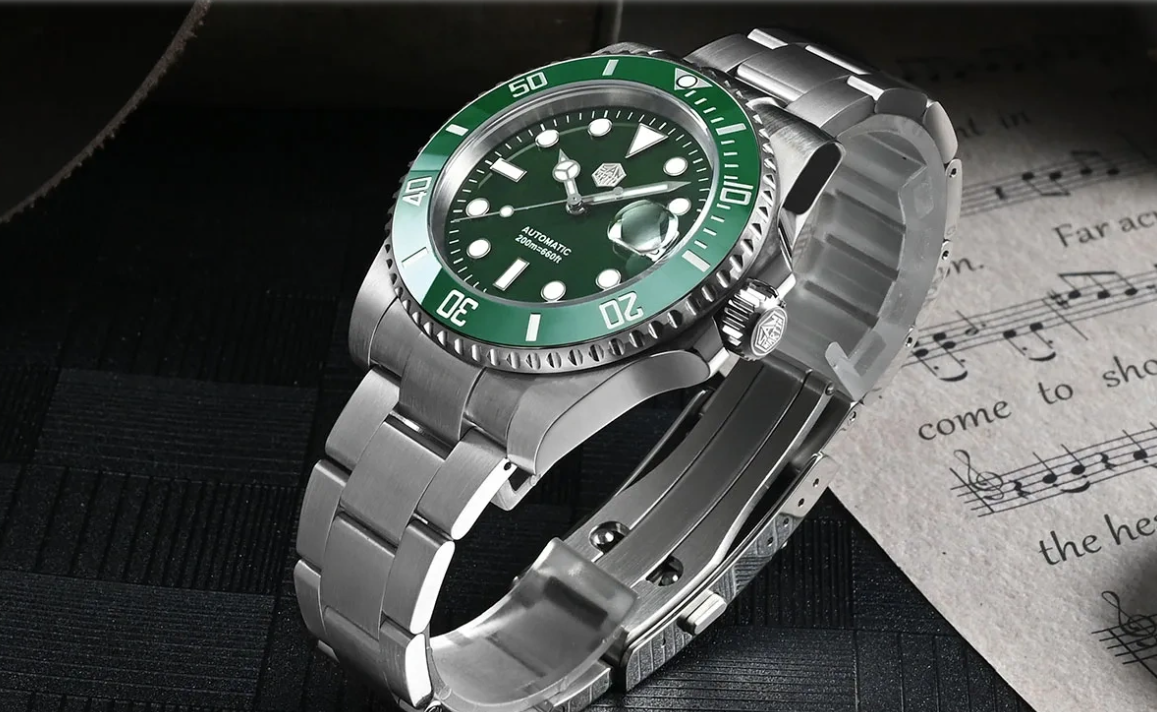 Men Watch Power Reserve Display MIYOTA 9132 Automatic Mechanical