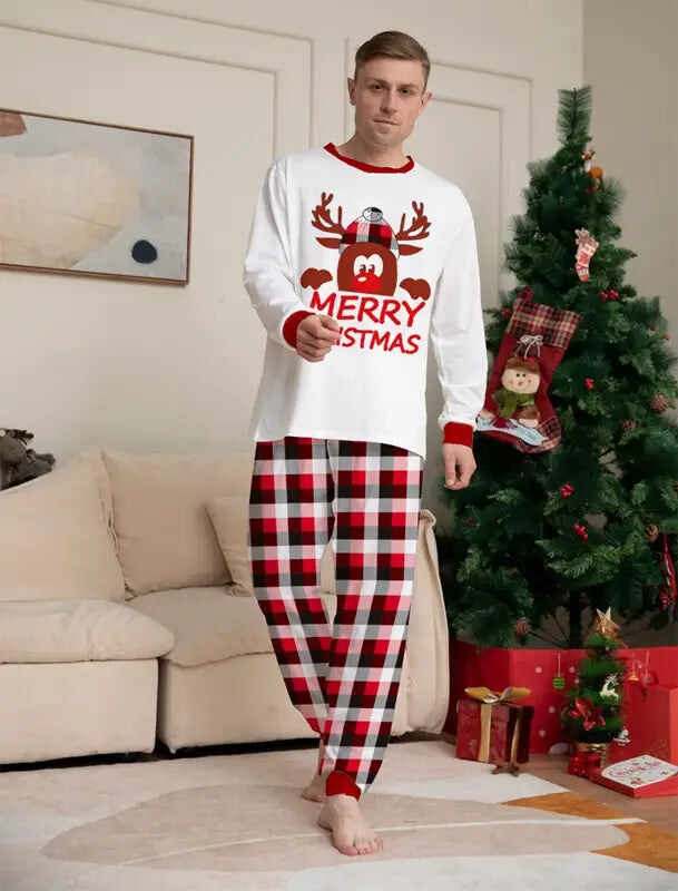 Christmas Family Matching Loungewear Pajamas Set