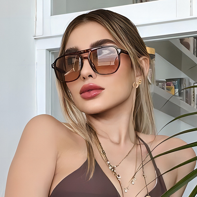 🔥Last Day 69% OFF ✨4-pack unisex Y2K fashionable versatile aviator sunglasses