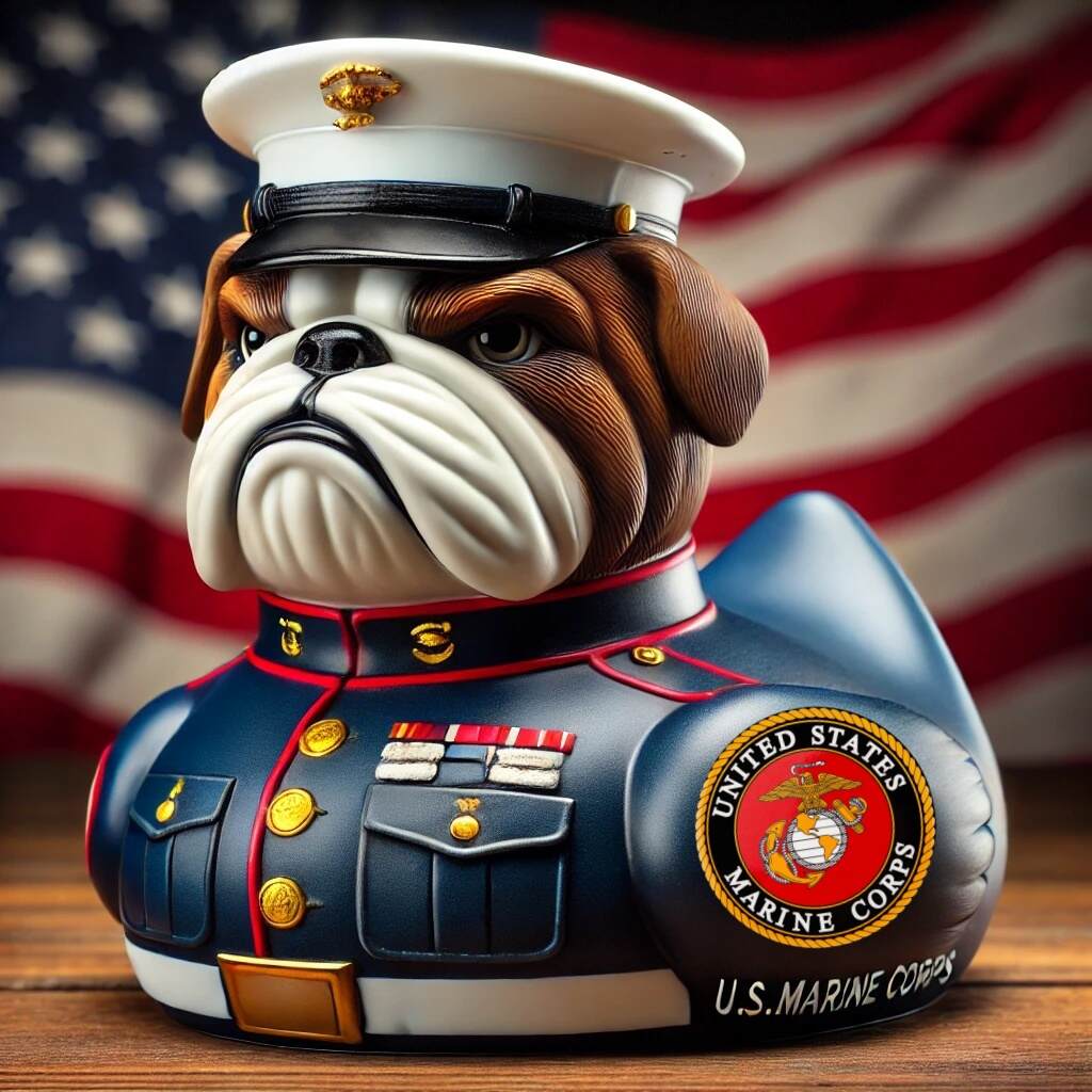 U.S. Marine Corps Devil Dog Duck