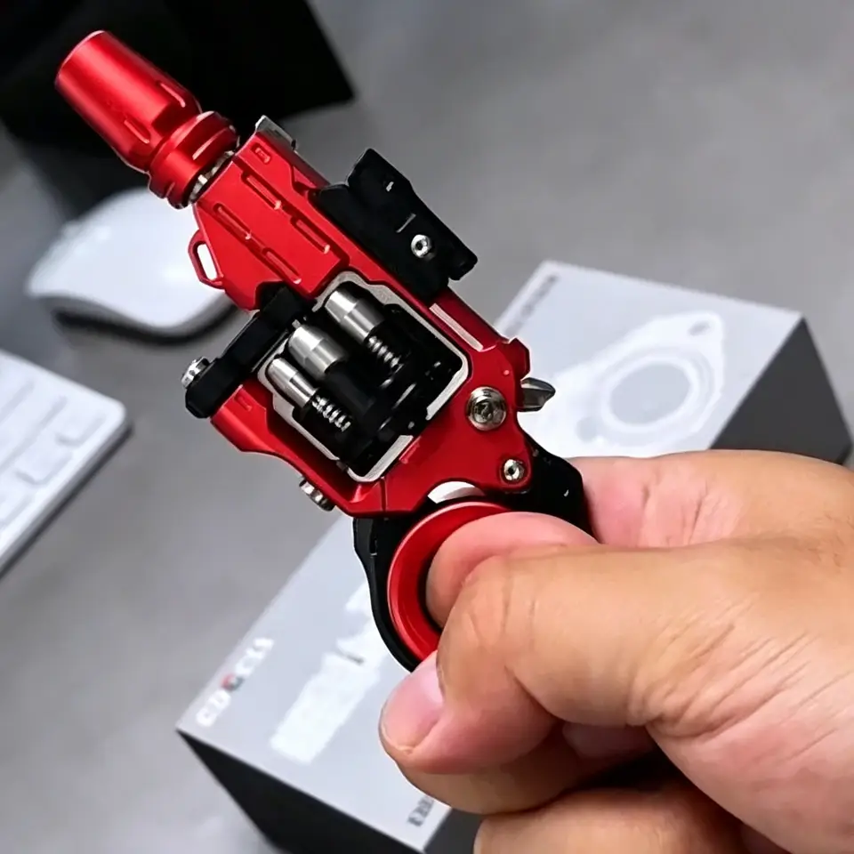 2026 New Aluminum Alloy Destroyer Composite EDC Fingertip Decompression Toy