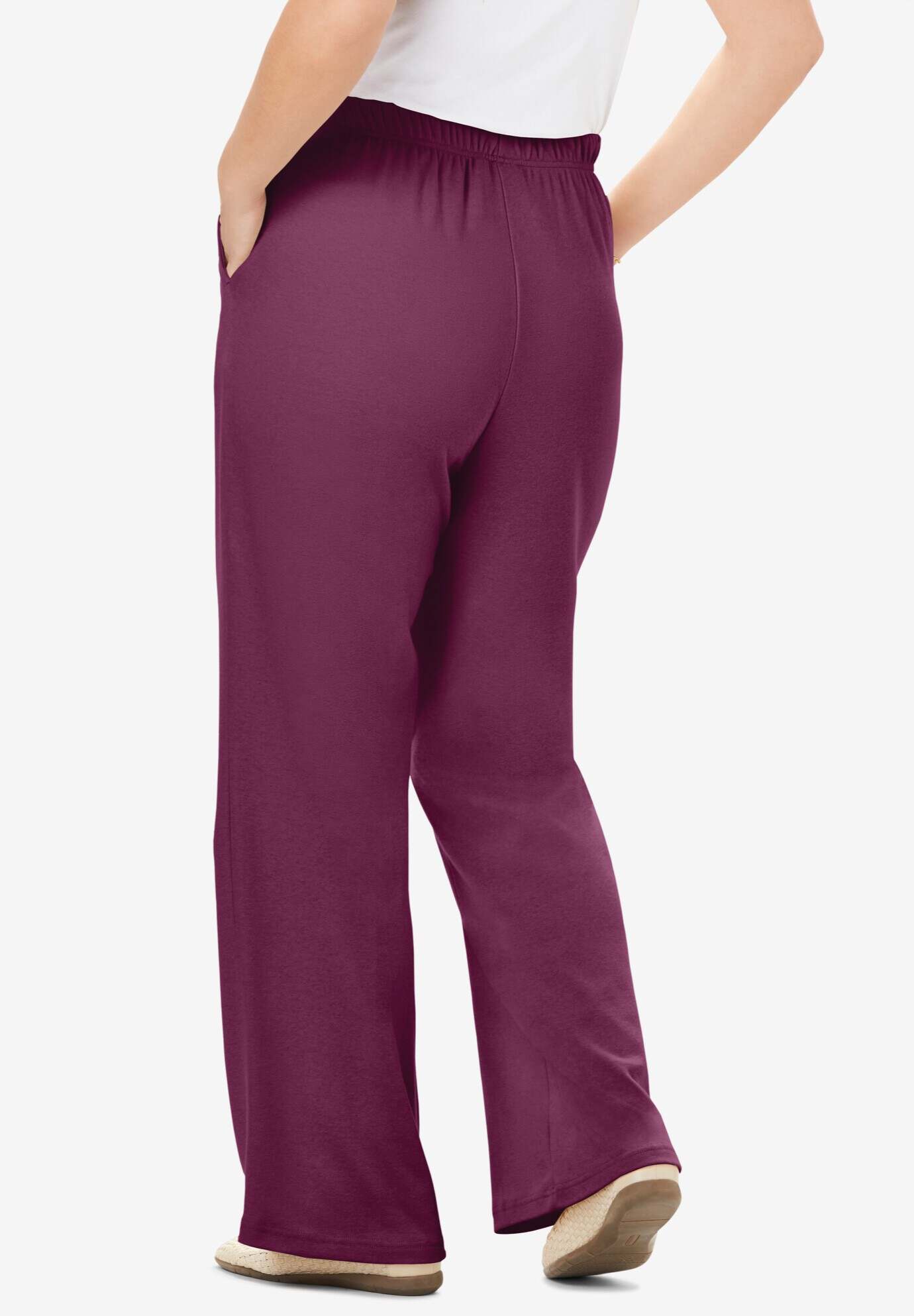 7-Day Knit Wide-Leg Pant