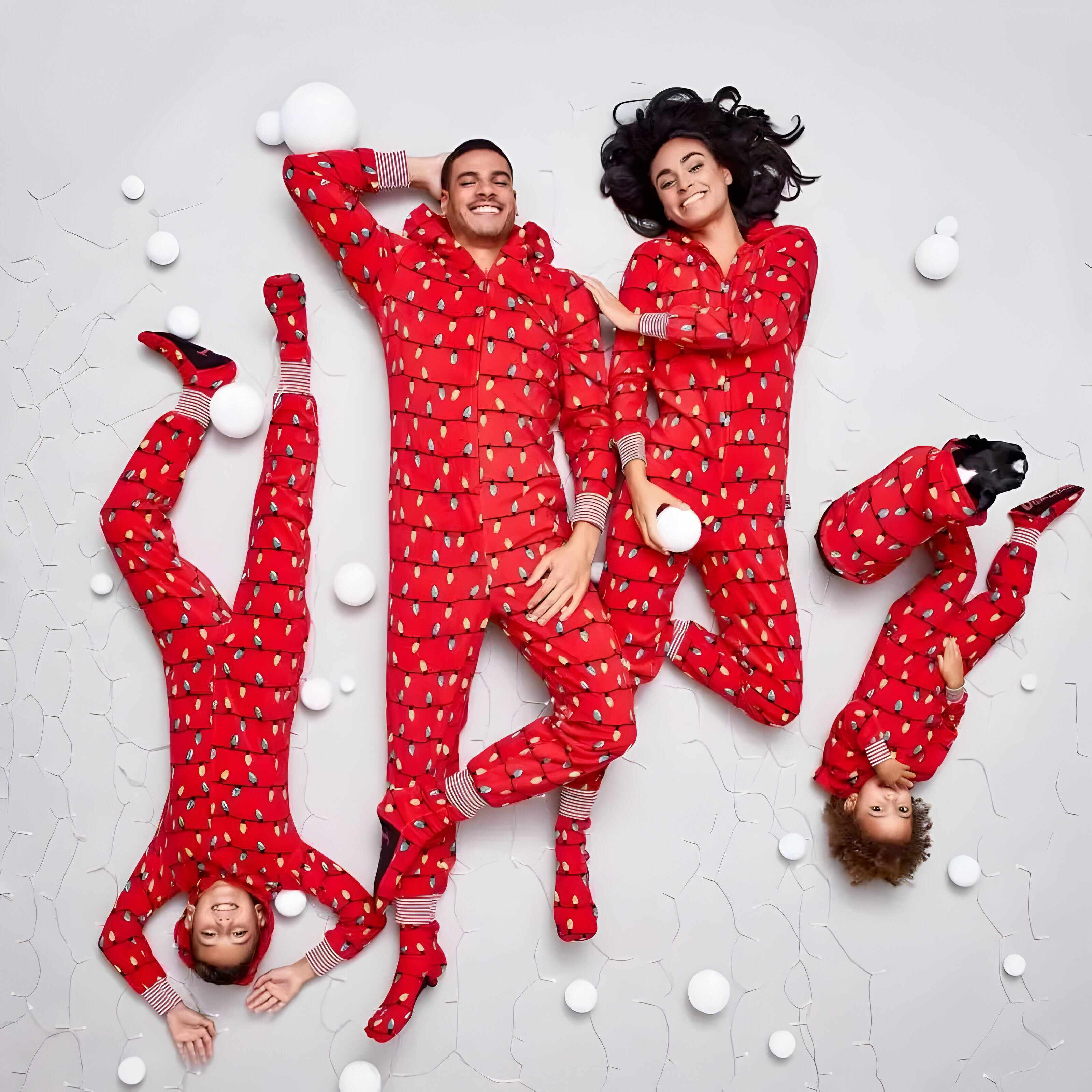 Kids Red Matching Family Christmas Pajamas