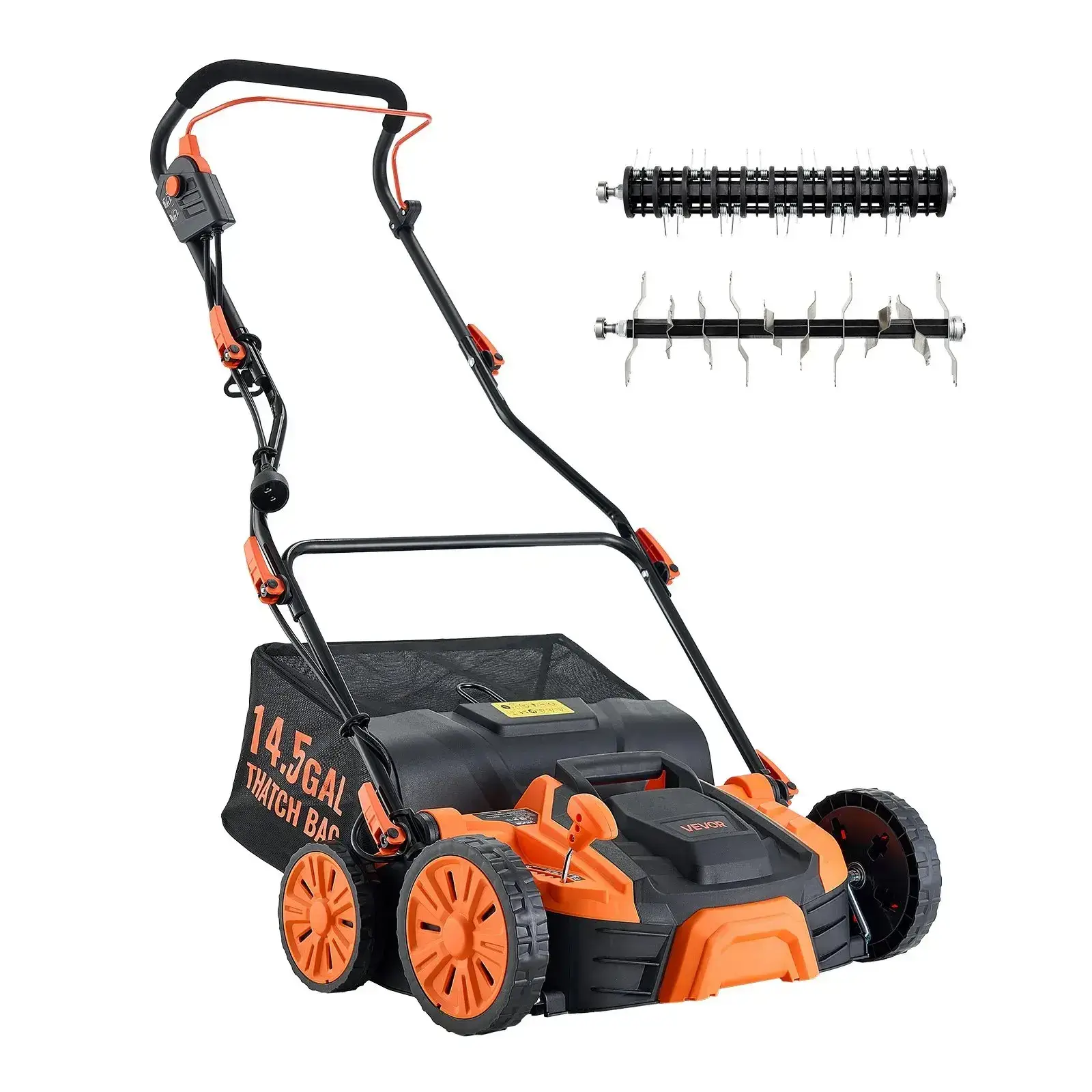 2-in-1 Electric Dethatcher and Scarifier Lawn Dethatcher 13-Inch /16inch  13 Amp