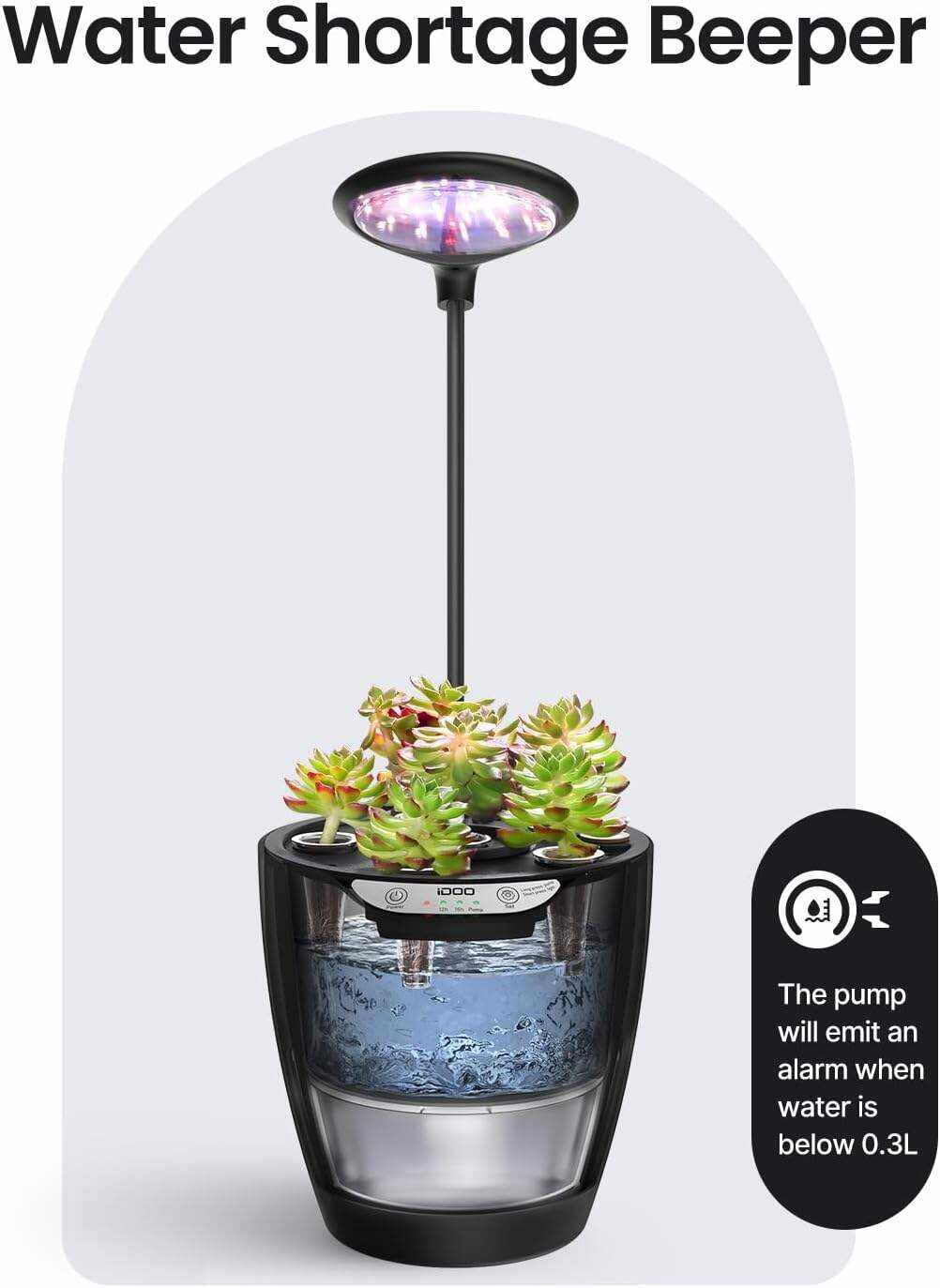 Hydroponics Growing System 12Pods, Indoor Garden with LED Grow Light