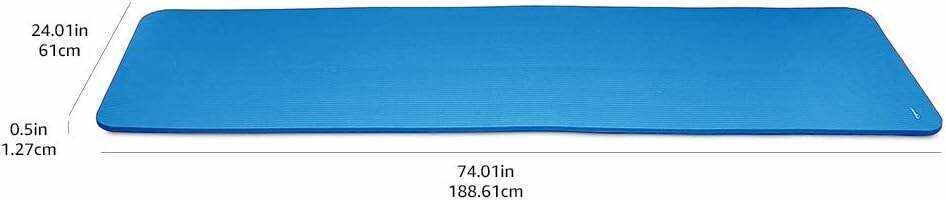 Amazon Basics 1/2-Inch Extra Thick Exercise Yoga Mat