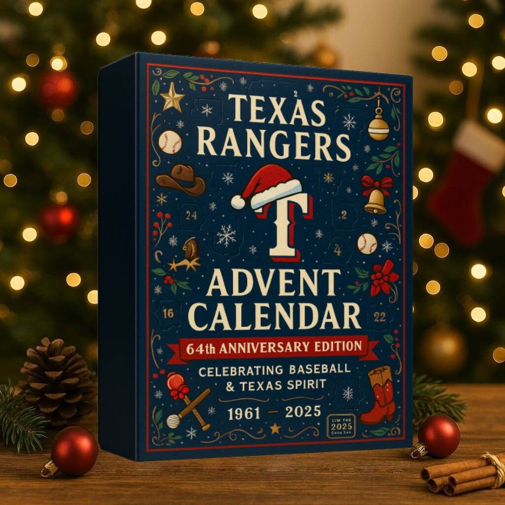 Texas Rangers 64th Anniversary Advent Calendar