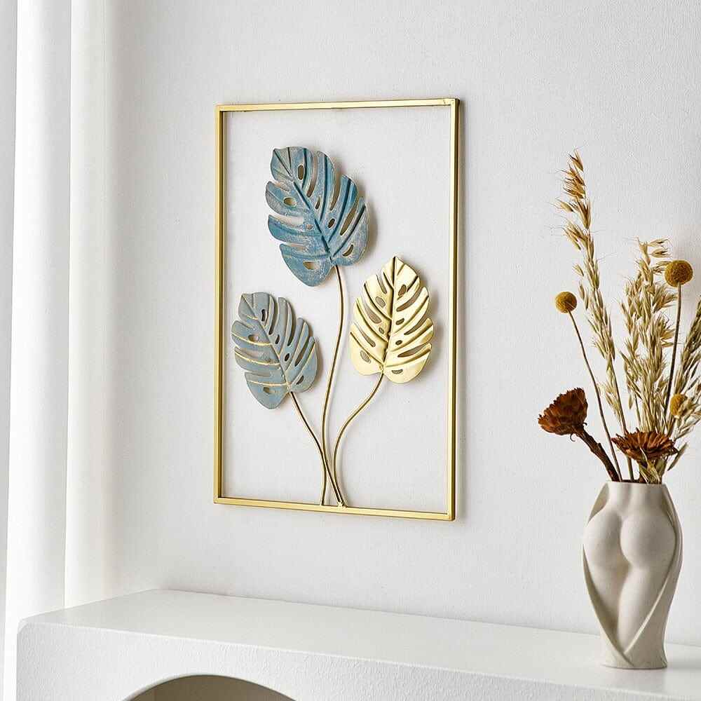 Gold Metal Wall Art