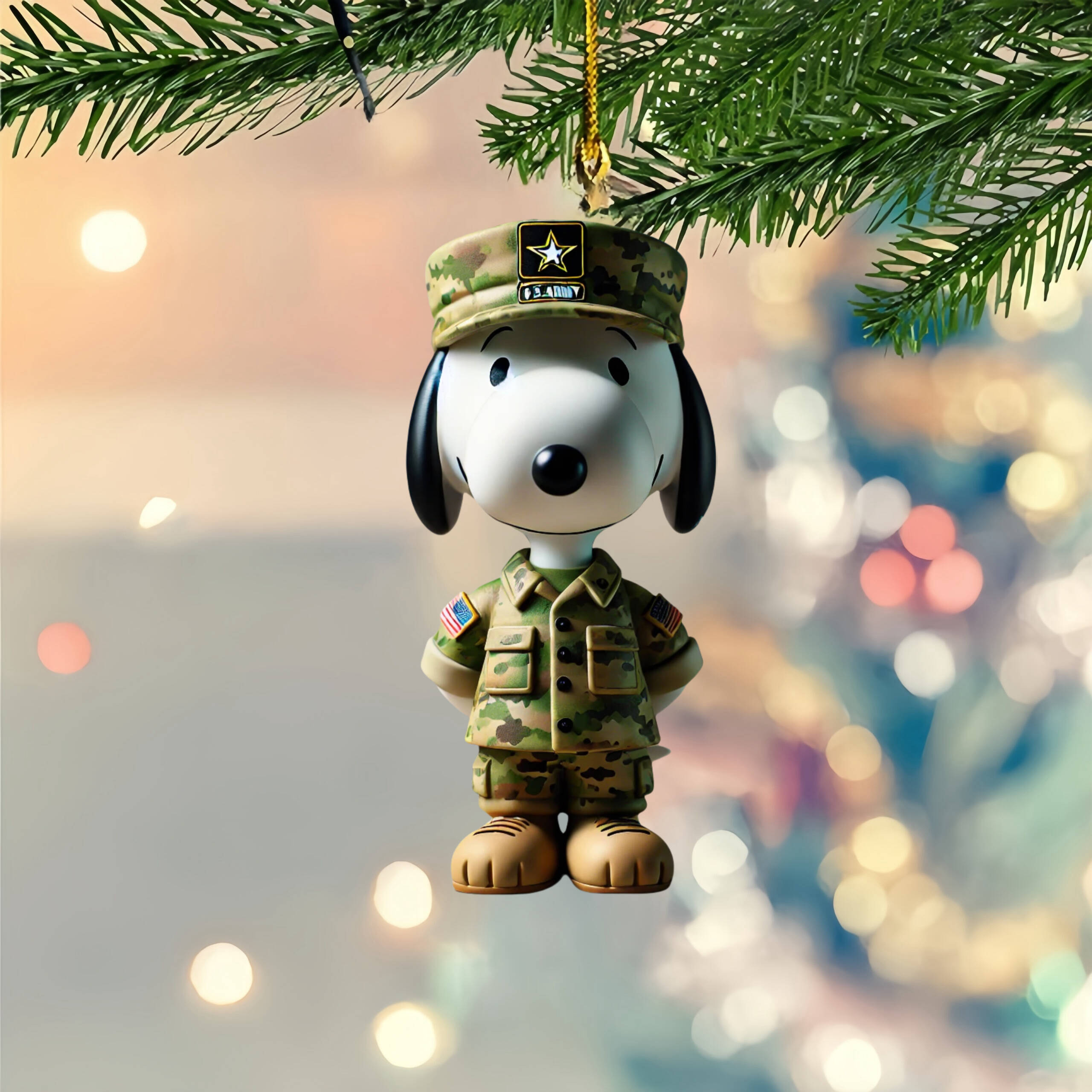 🔥LAST DAY 50% OFF- 🎖️Veteran Tribute Snooopy Ornaments