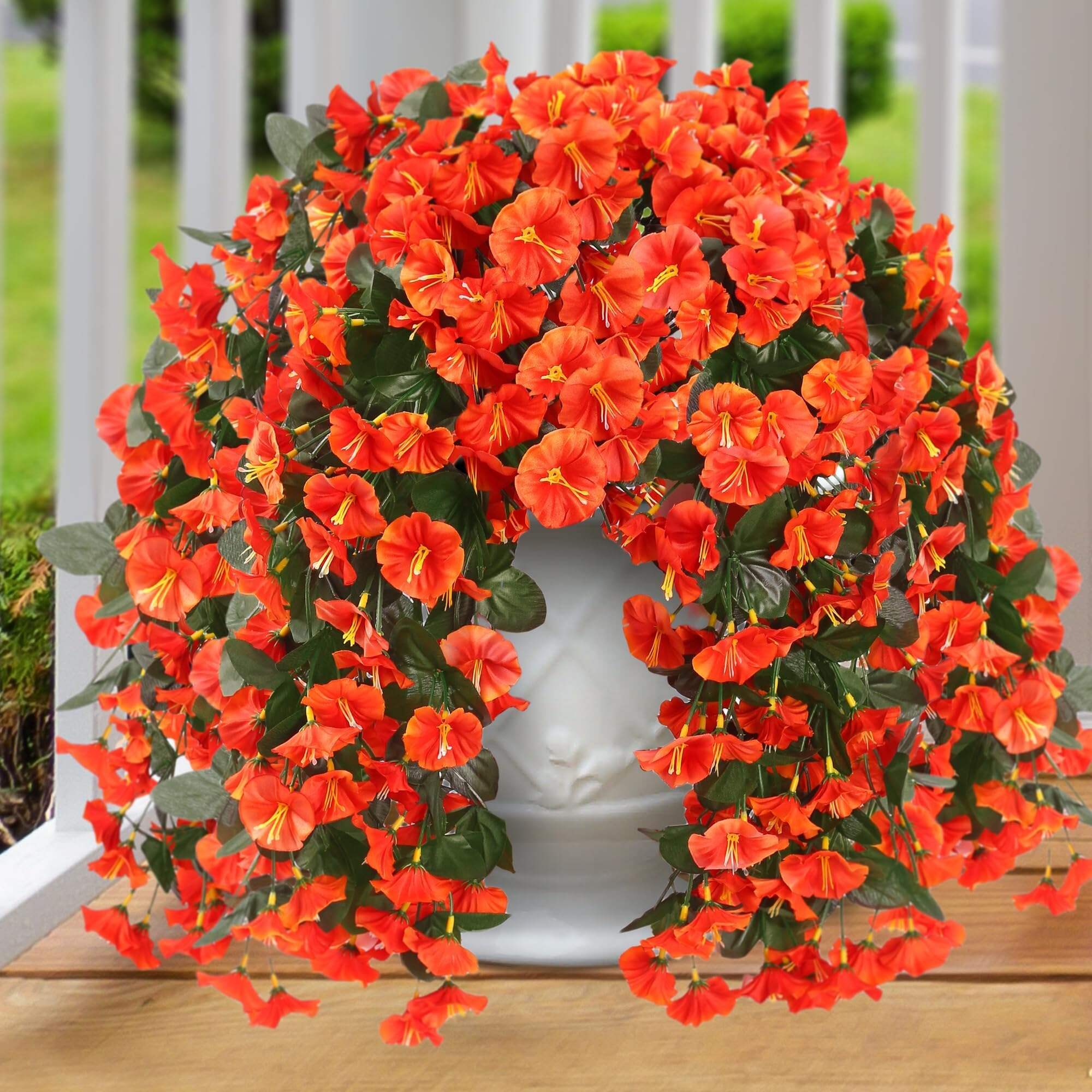🔥On Sale🔥Artificial Faux Hanging Flowers Plants - UV resistant, Waterproof，Windproof