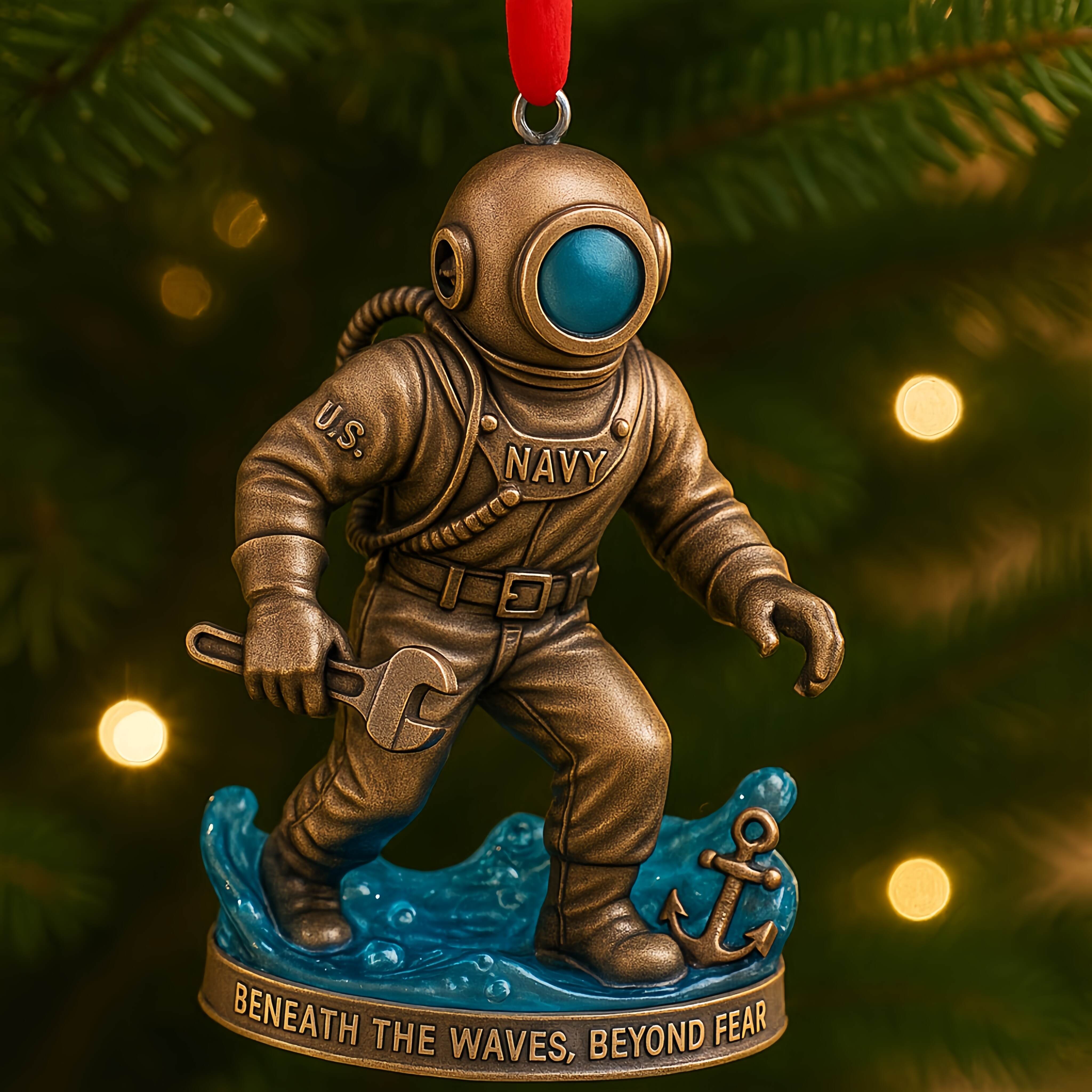 U.S. Navy Diver “Heroes of the Deep” Ornament
