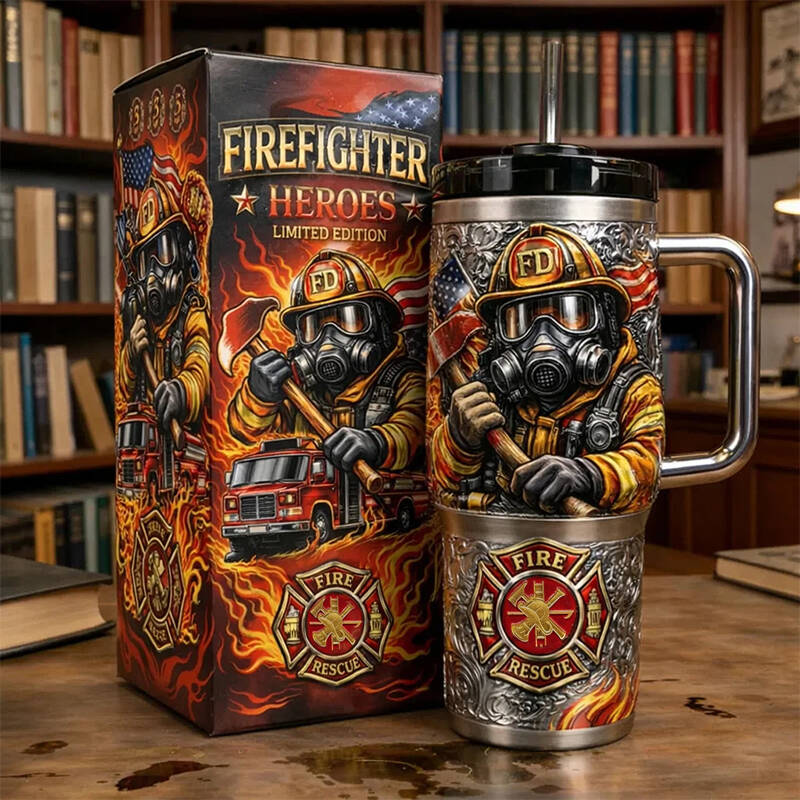 Firefighter Tumbler