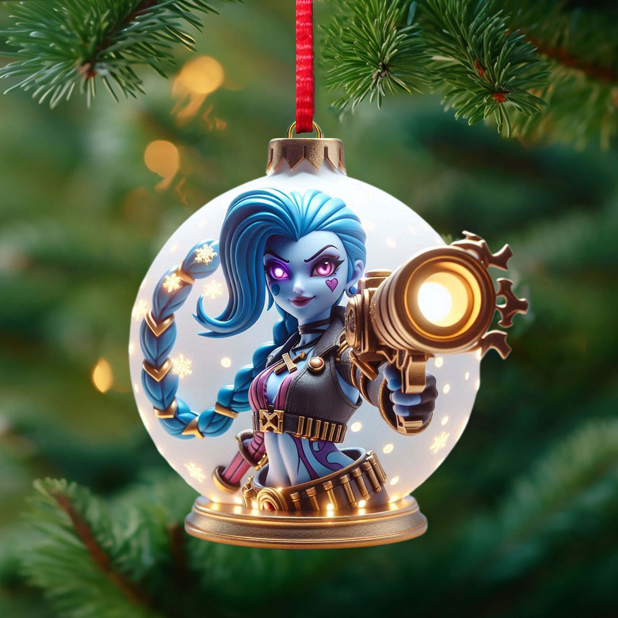 Arcane Christmas Ornaments