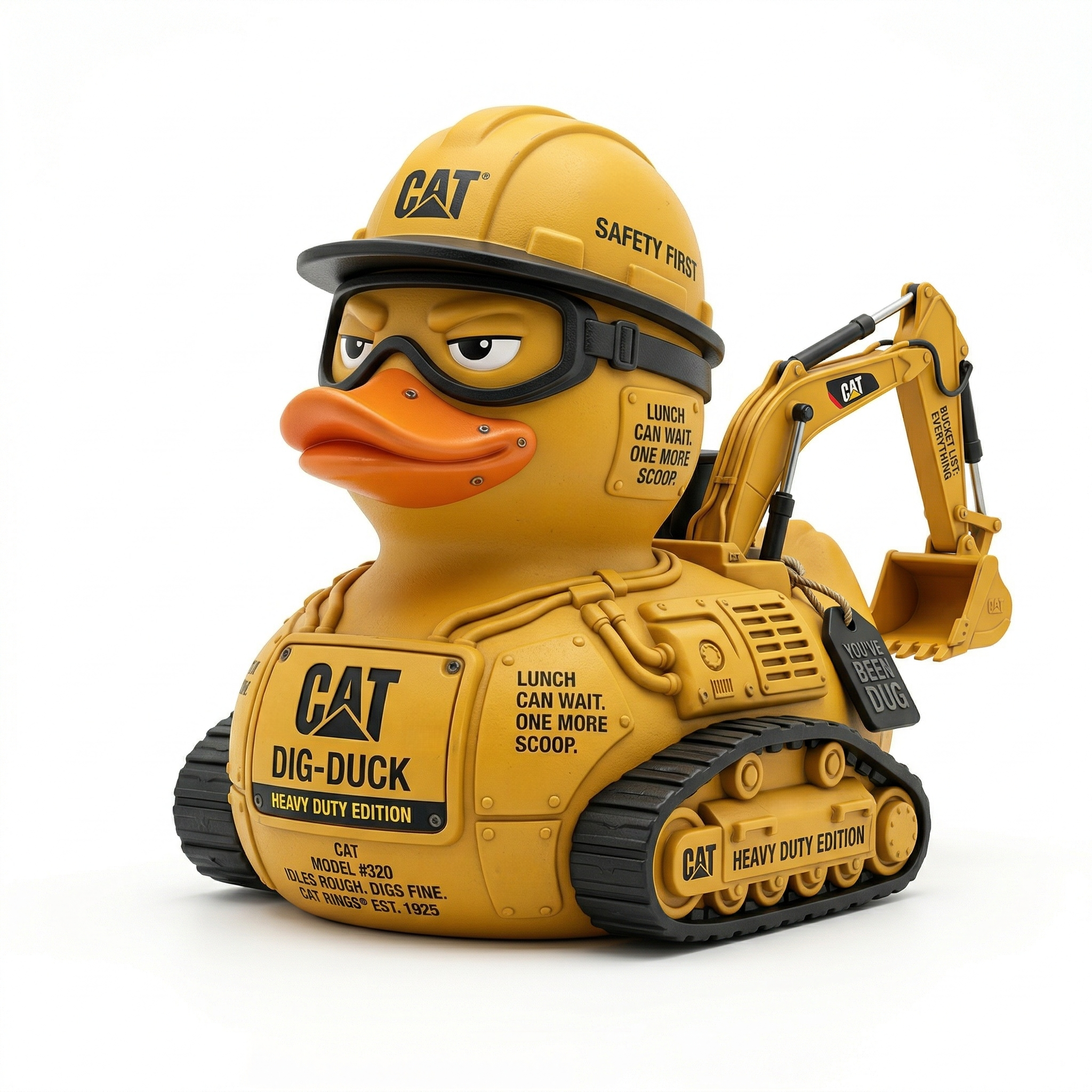 CAT Heavy Duty Dig-Duck & Road Roller Duck