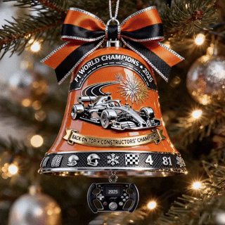 2025 Constructors’ Champion Bell Ornament