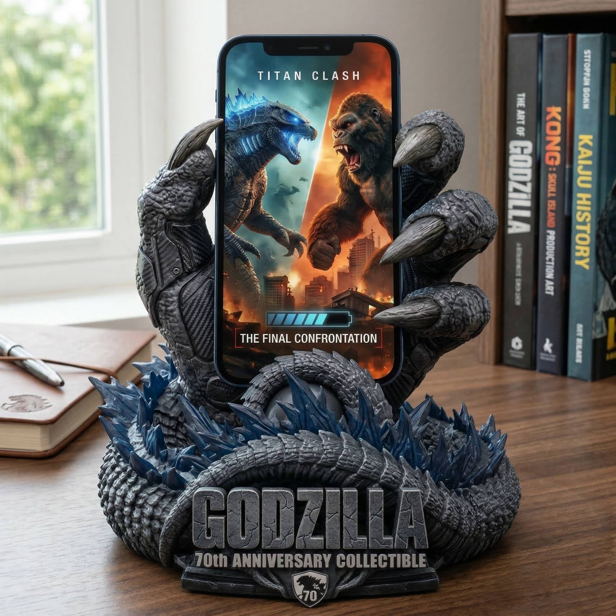 Godzilla 70th: The Titan Grip Phone Stand