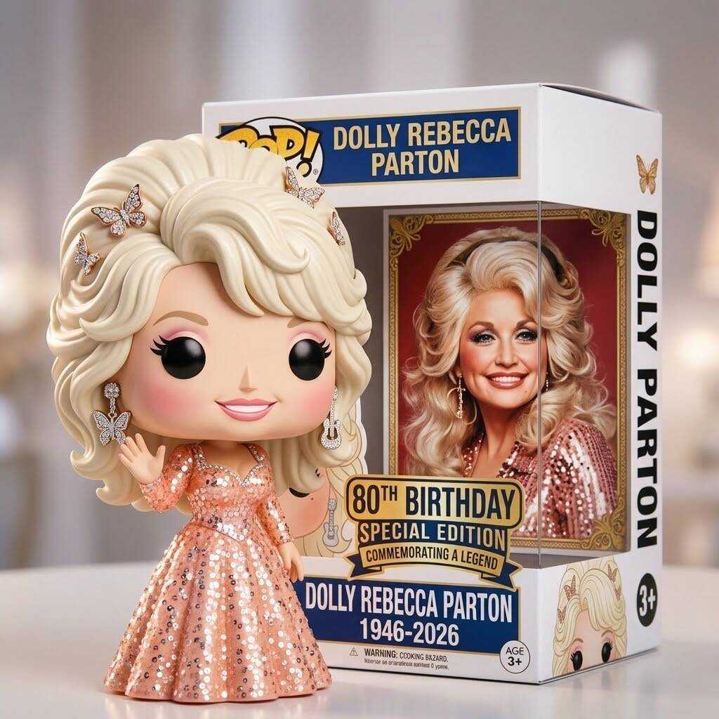 🌸Dolly Parton's 80th Birthday POP! Doll