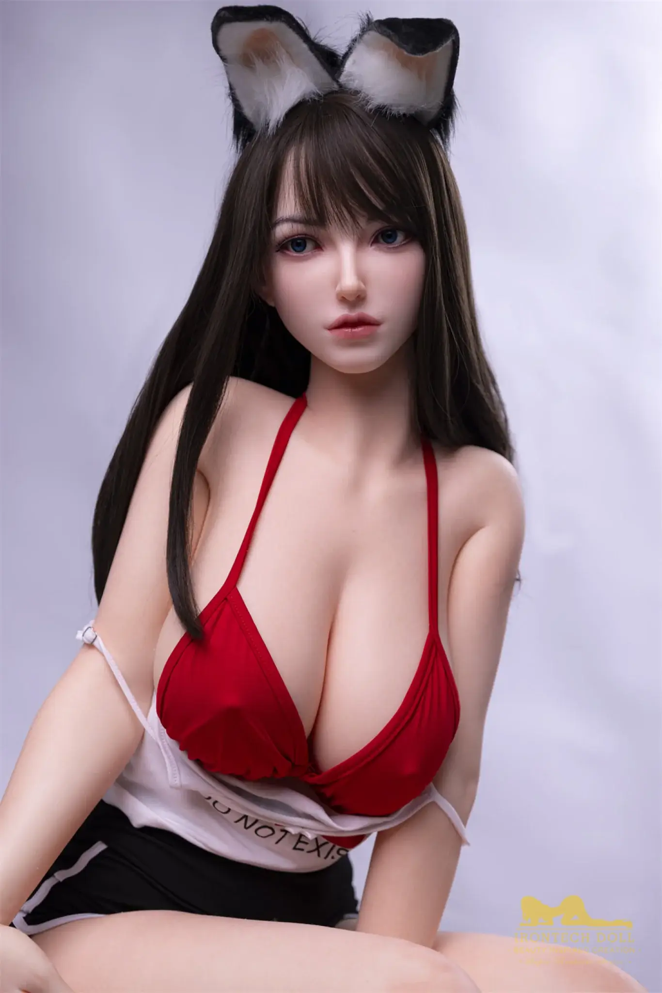 Joline Brunette Asian full Silicone IRONTECH Doll