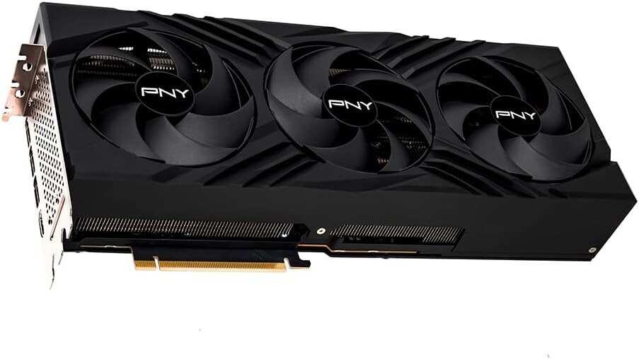 PNY GeForce RTX™ 4090 24GB XLR8 Gaming VERTO™ EPIC-X RGB™ OC Triple Fan Graphics Card DLSS 3 (ARGB, 384-bit, PCIe 4.0, GDDR6X, Supports 4k, Anti-Sag bracket, HDMI/DisplayPort)