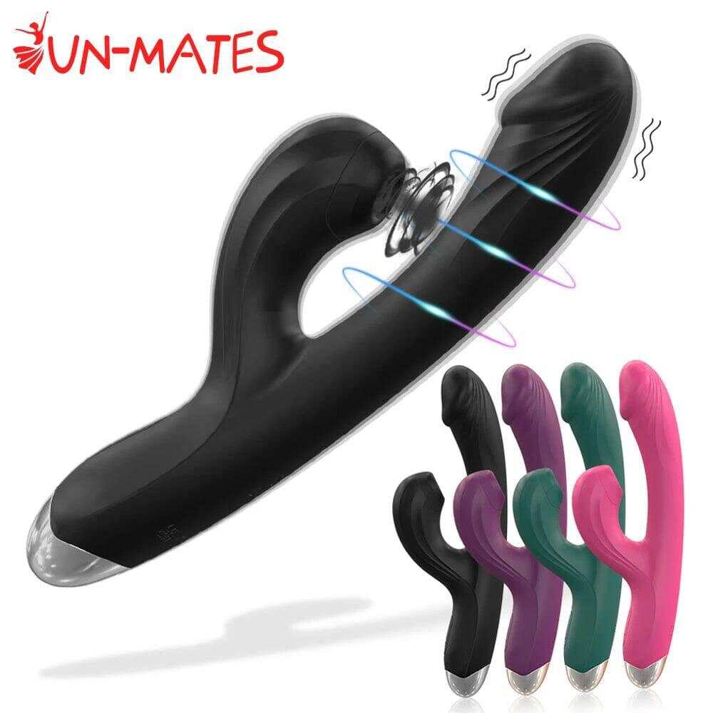 Rabbit Sucker G-Spot Vibrator – 20 Modes, Clit & Vagina Stimulator